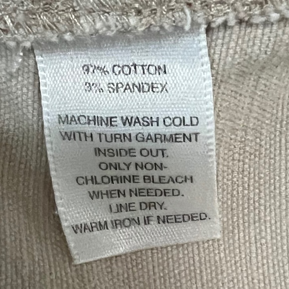 White House Black Market Light Khaki Stretch Mini Skirt Size 6 - Picture 10 of 10